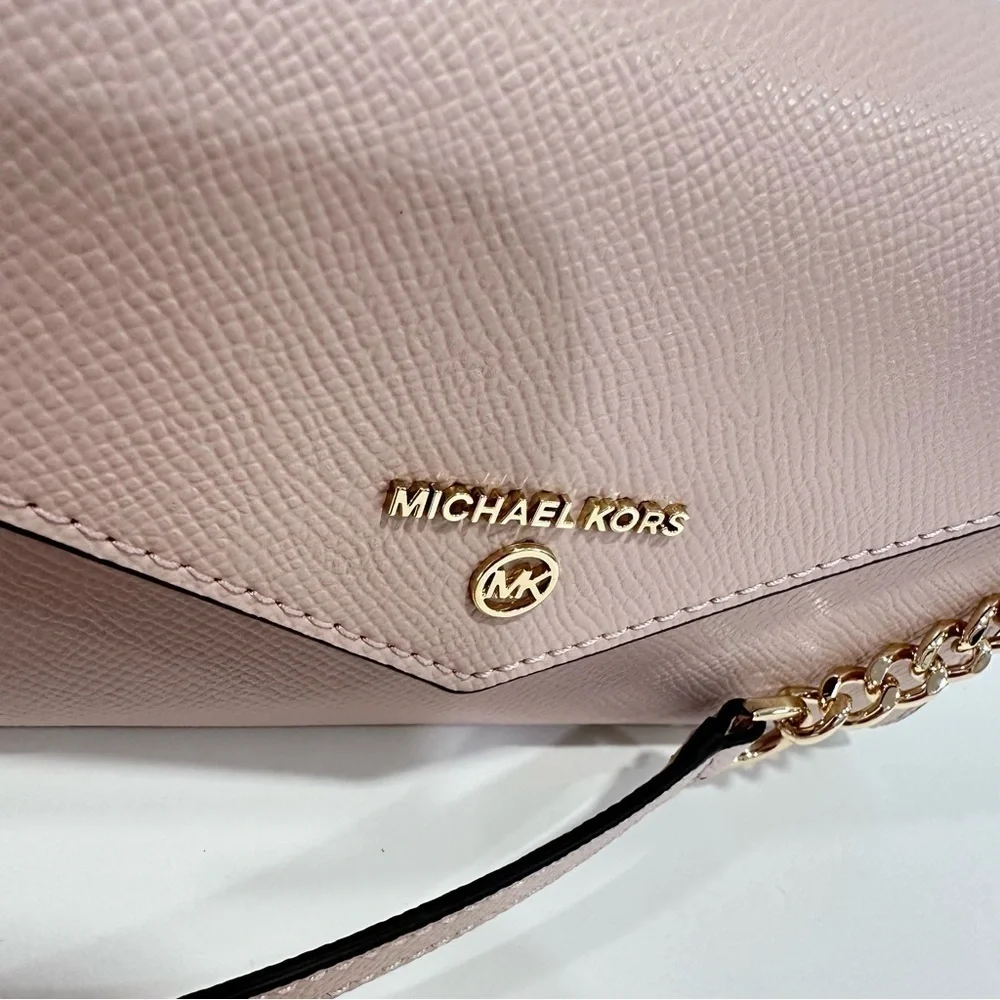 NEW Michael Kors Jet Set Charm Large Envelope Phone Crossbody Wallet Bag